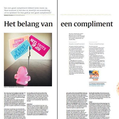 Het belang van een compliment